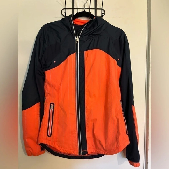 Lululemon Run: Get Up And Glow Jacket *Reflective 360 light flare inkwell hooded - Picture 1 of 10